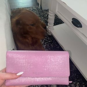 Henri Bendel Pink Wallet